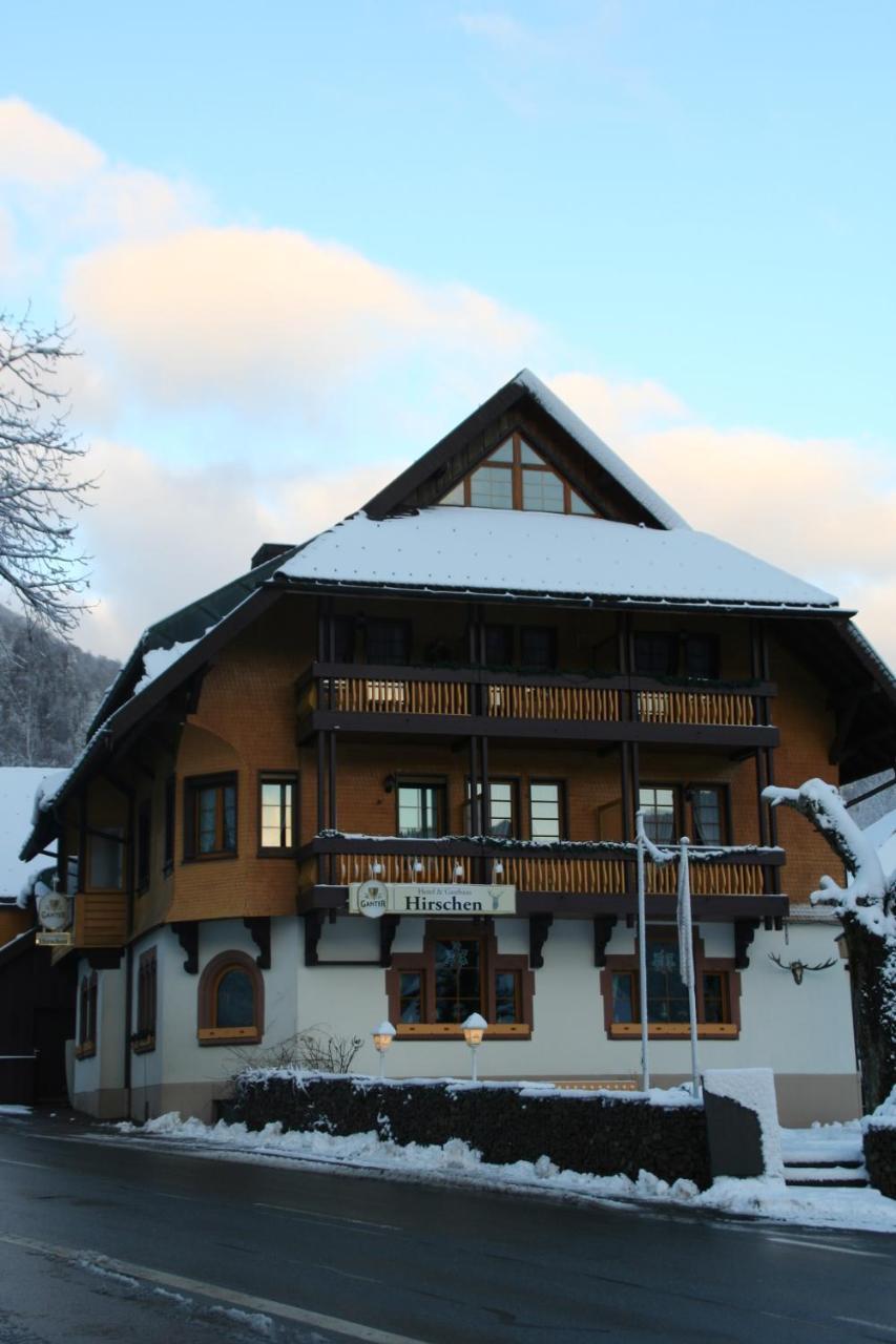Hotel Gasthaus Hirschen Im Hochschwarzwald Todtnau Nahe Feldberg Dış mekan fotoğraf